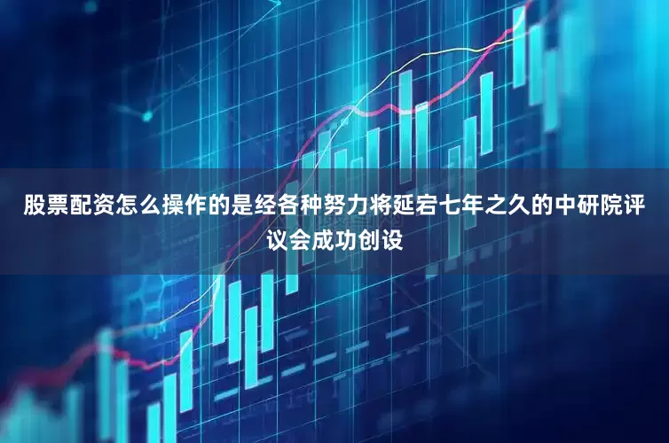 股票配资怎么操作的是经各种努力将延宕七年之久的中研院评议会成功创设